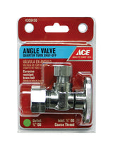 Ace Compression - Coarse Thread Compression Brass Shut-Off Valve