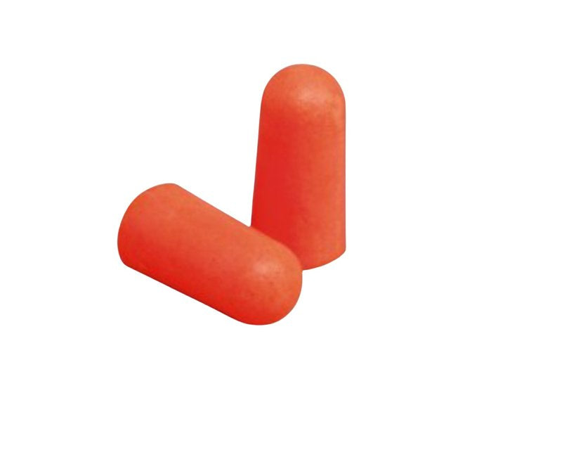 3M 92800-80-6DC Disposable Ear Plugs, 21 dB NRR, One-Size Ear Plug, Foam Ear Plug, Orange Ear Plug