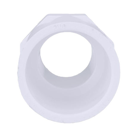 Charlotte Pipe Schedule 40 1-1/4 in. Slip X 1-1/4 in. D MPT PVC Pipe Adapter 1 pk, Pack of 25