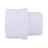 Charlotte Pipe Schedule 40 1-1/4 in. Slip X 1-1/4 in. D MPT PVC Pipe Adapter 1 pk, Pack of 25