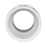 Charlotte Pipe Schedule 40 1-1/2 in. Slip X 1-1/2 in. D MPT PVC Pipe Adapter 1 pk, Pack of 25