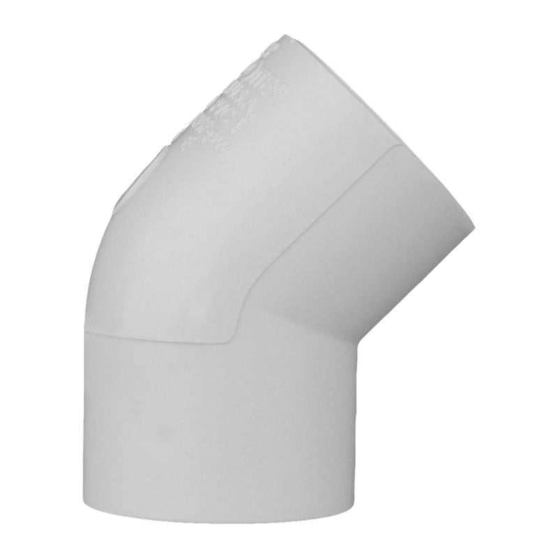 Charlotte Pipe Schedule 40 3/4 in. Slip X 3/4 in. D Slip PVC Elbow 1 pk, Pack of 25
