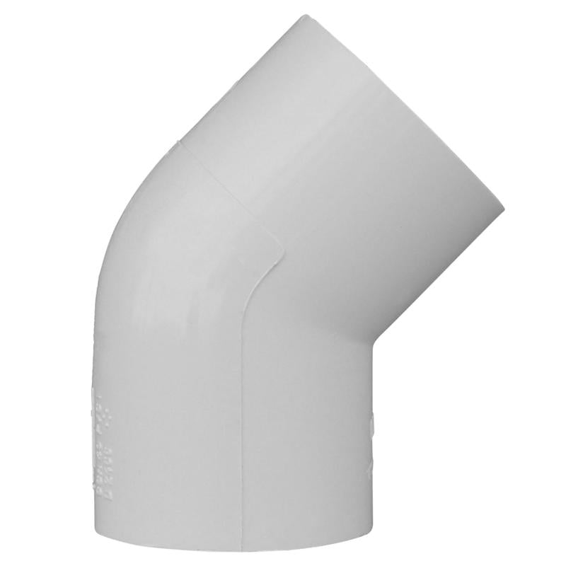 Charlotte Pipe Schedule 40 1 in. Slip X 1 in. D Slip PVC Elbow 1 pk, Pack of 25