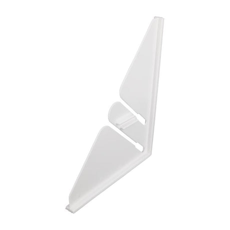 Danco White Plastic Shower Guard