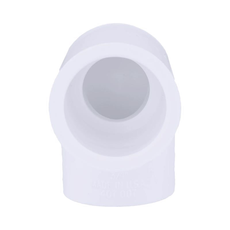 Charlotte Pipe Schedule 40 3/4 in. Slip X 3/4 in. D FPT PVC Elbow 1 pk, Pack of 25