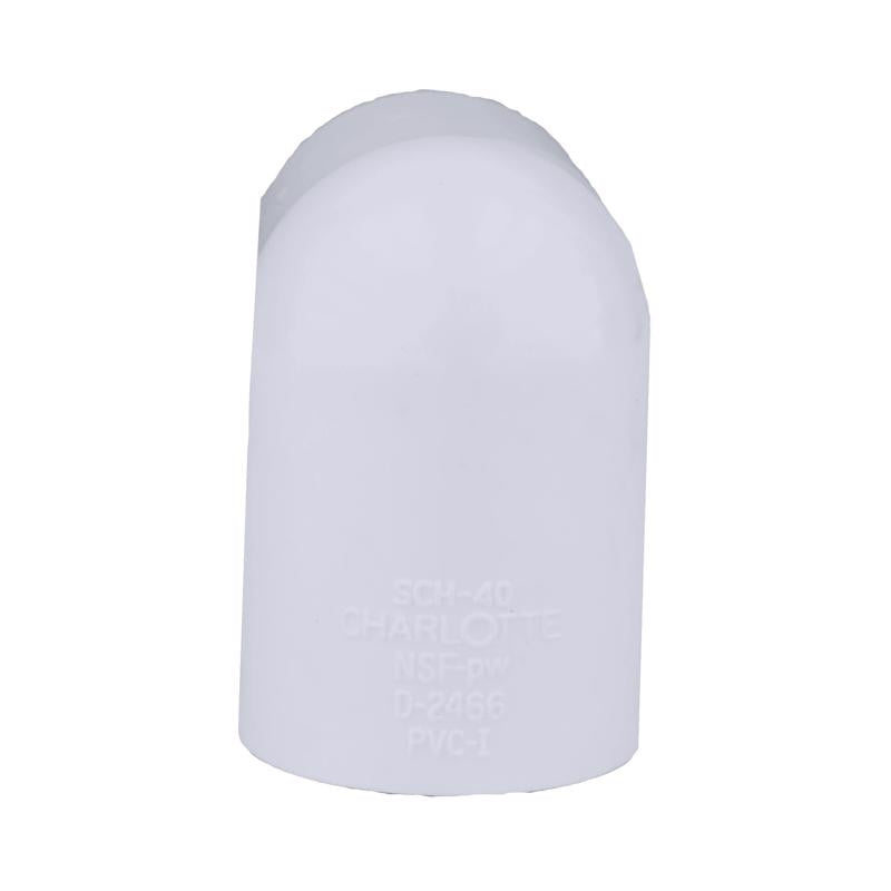 Charlotte Pipe Schedule 40 3/4 in. Slip X 3/4 in. D FPT PVC Elbow 1 pk, Pack of 25
