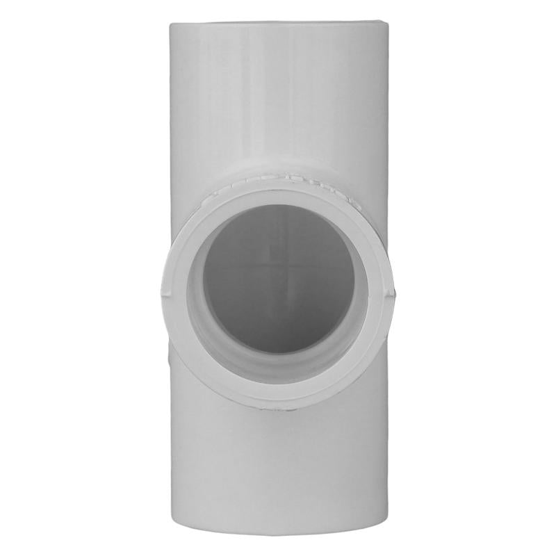 Charlotte Pipe Schedule 40 1/2 in. Slip X 1/2 in. D Slip PVC Tee 1 pk, Pack of 25