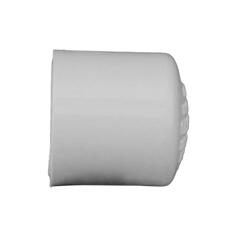 Charlotte Pipe Schedule 40 1/2 in. Slip PVC Cap 1 pk, Pack of 25