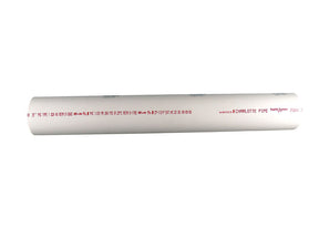 Charlotte Pipe Schedule 40 PVC Solid Pipe 1-1/2 in. D X 2 ft. L Plain End 330 psi