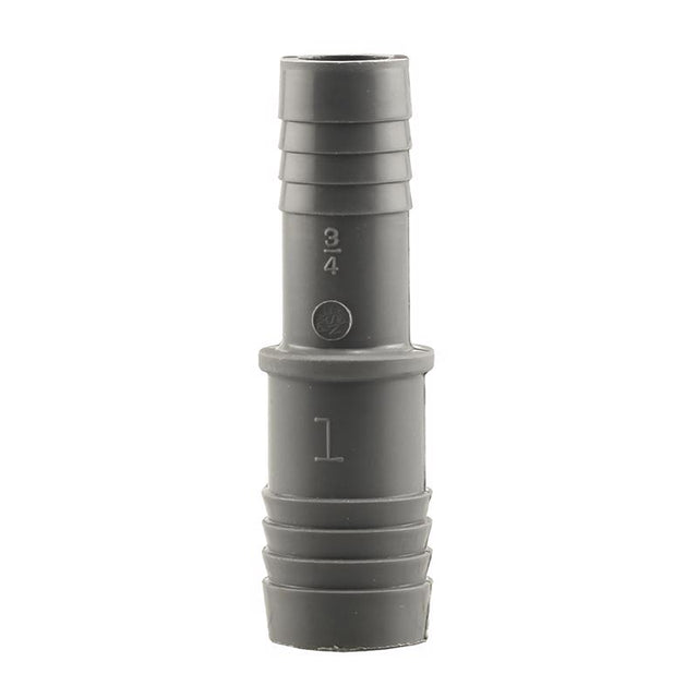 Boshart Industries 1 in. Insert in. X 3/4 in. D Insert Polypropylene 3.65 in. Reducing Coupling 1 pk