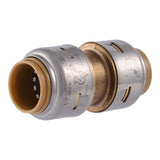 SharkBite Push to Connect 1/2 in. PTC each X 1/2 in. D Brass Coupling