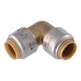 SharkBite Push to Connect 1/2 in. PTC each X 1/2 in. D Brass Elbow
