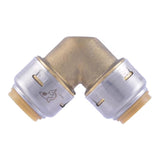 SharkBite Push to Connect 1/2 in. PTC each X 1/2 in. D Brass Elbow