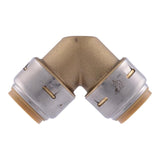 SharkBite Push to Connect 3/4 in. Barb each X 3/4 in. D Brass Elbow