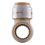 SharkBite Push to Connect 3/4 in. PTC each X 3/4 in. D Brass Tee