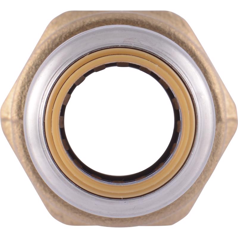 SharkBite Push to Connect 1/2 in. PTC each X 3/4 in. D FPT Brass Adapter