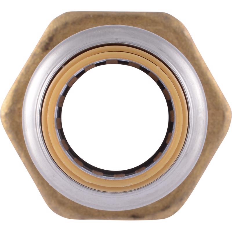 SharkBite Push to Connect 1/2 in. Male each X 3/4 in. D MPT Brass Connector