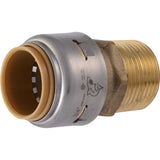 SharkBite Push to Connect 3/4 in. PF each X 3/4 in. D MPT Brass Connector