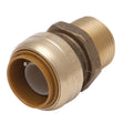 SharkBite Push to Connect 1 in. PTC each X 3/4 in. D MPT Brass Connector