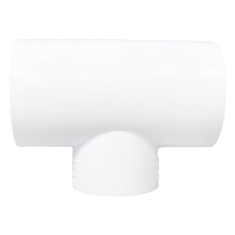 Charlotte Pipe Schedule 40 2 in. Slip X 2 in. D Slip PVC Reducing Tee 1 pk
