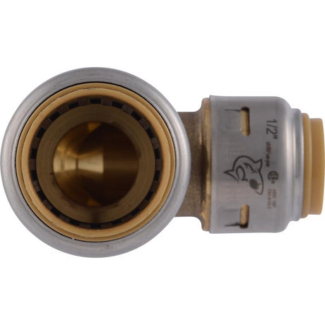 SharkBite Push to Connect 3/4 in. PTC each X 1/2 in. D Brass Reducing Elbow