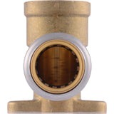 SharkBite Push to Connect 1/2 in. PTC each X 1/2 in. D FIP Brass 90 Degree Drop Ear Elbow