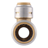 SharkBite Push to Connect 3/4 in. PTC each X 1/2 in. D Brass Reducing Tee
