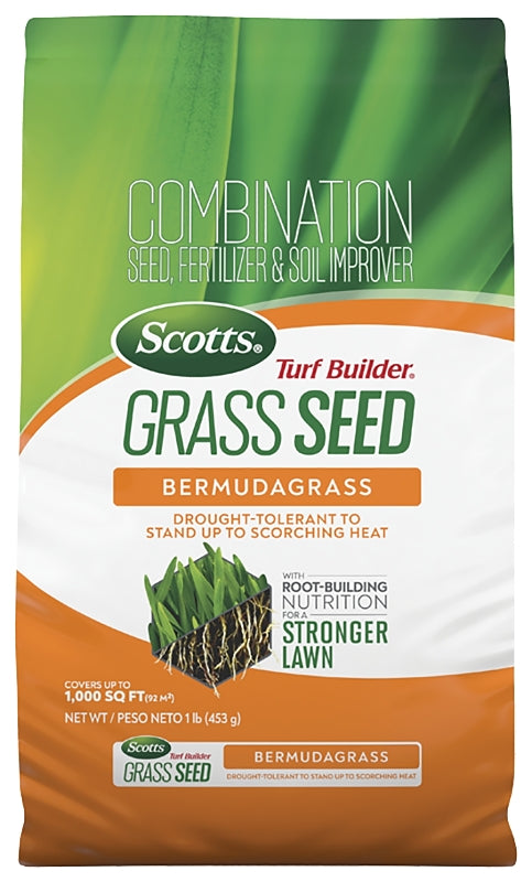 Scotts Turf Builder 18997 Grass Seed, 1 lb Bag
