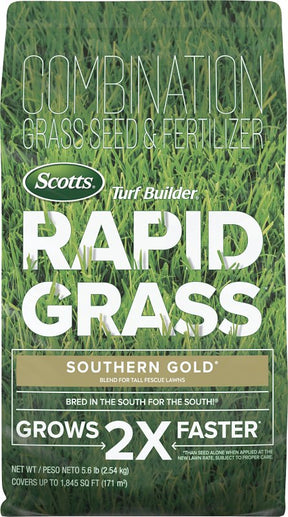 Scotts Turf Builder 18411 Combination Seed and Fertilizer, 5.6 lb Bag