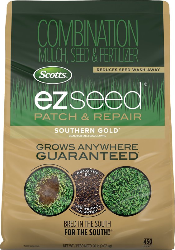 Scotts EZ Seed 18416 Southern Gold Grass Seed and Fertilizer, 20 lb