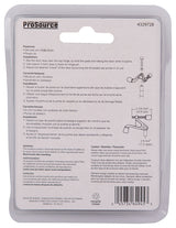 ProSource H6810017W-PS Heavy-Duty Hinge Pin Door Stop, 2-3/4 in Projection, Die-Cast Zinc & Plastic, White