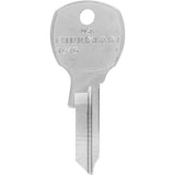 HILLMAN Traditional Key Mailbox Key Blank 1646 Single For USPS Locks, Pack of 10