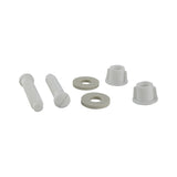 Ace Toilet Seat Hinge Bolts White Plastic