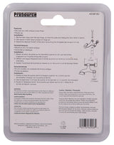 ProSource H20-B041C-PS Deluxe Hinge Pin Door Stop, 2-5/8 in Projection, Die-Cast Zinc & Plastic, Antique Brass