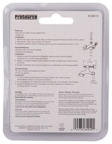 ProSource H20-B042C-PS Deluxe Hinge Pin Door Stop, 2-5/8 in Projection, Die-Cast Zinc & Plastic, Chrome