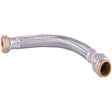 SharkBite 3/4 in. Push Fit X 3/4 in. D FIP 15 in. Stainless Steel Supply Line