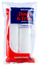 RollerLite 6FOAMQD Mini Roller Cover Refill, White, 6 in L, Foam Cover, 2/PK