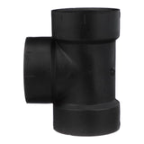 Charlotte Pipe 1-1/2 in. Hub X 1-1/2 in. D Hub ABS Vent Tee