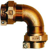 Legend T-4411NL Series 313-334NL Pipe Elbow, 3/4 in, Pack Joint, 90 deg Angle, Bronze, 100 psi Pressure