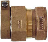 Legend T-4305NL Series 313-275NL Pipe Coupling, 1 in, Tube Compression CTS x FIP, Bronze, 100 psi Pressure