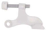 ProSource H20-B040W-PS Deluxe Hinge Pin Door Stop, 2-5/8 in Projection, Die-Cast Zinc & Plastic, White