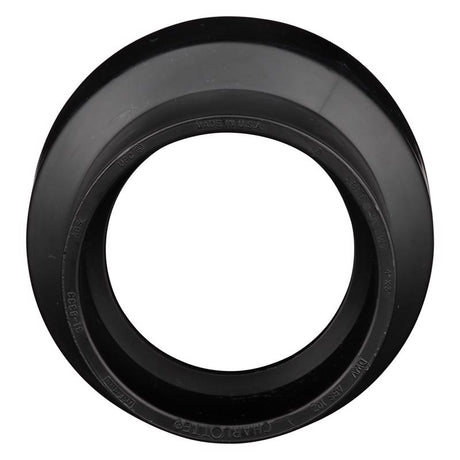 Charlotte Pipe 3 in. Hub X 4 in. D Hub ABS Coupling