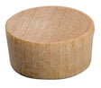 Waddell 830 DP-.312 Flat Plug, Hardwood, 5/16 in Dia, Pack of 10