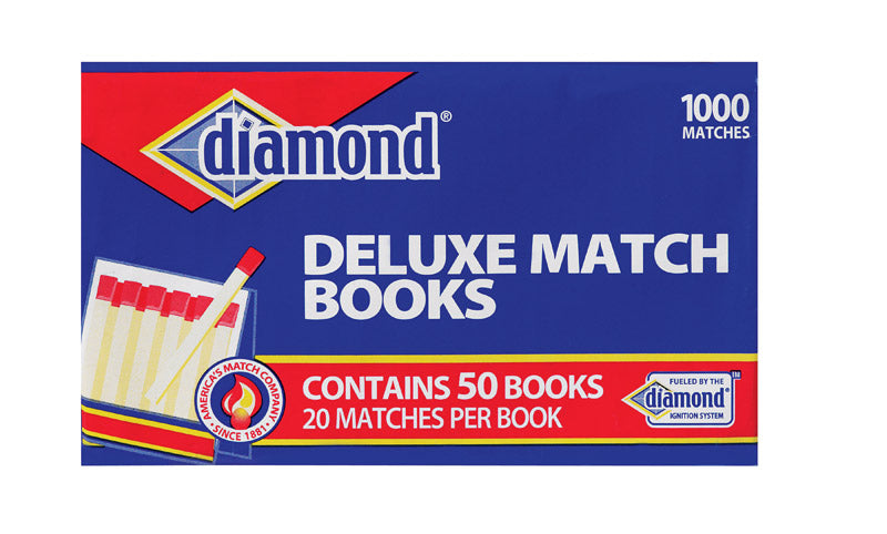 Diamond 2.9 in. L Matches 20 pc, Pack of 30