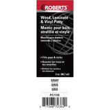 Roberts PC7728 Putty, Paste, Acrylic, Gray, 3 oz Tube