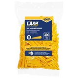 QEP Lash 99727 Leveling Wedge, 2 in Thick, Plastic, Yellow