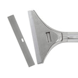 QEP 62901 Razor Scraper Replacement Blade, 4 in W, Stainless Steel