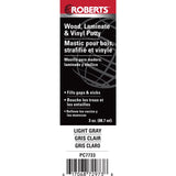 Roberts PC7733 Putty, Paste, Acrylic, Light Gray, 3 oz Tube