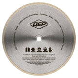 QEP Gold 6-1003Q Blade, 10 in Dia, 5/8 in Arbor, Continuous Rim