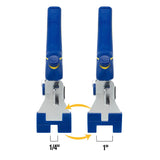 QEP 99784 Installation Pliers, 10-1/4 in OAL, Blue Handle
